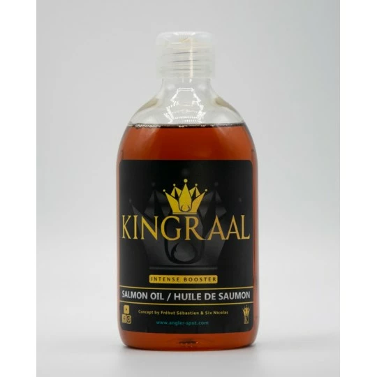 KINGRAAL Intense Booster Salmon Oil / Zalm Olie 500ml 2 KINGRAAL Intense Booster Salmon Oil / Zalm Olie 500ml - Afbeelding 2
