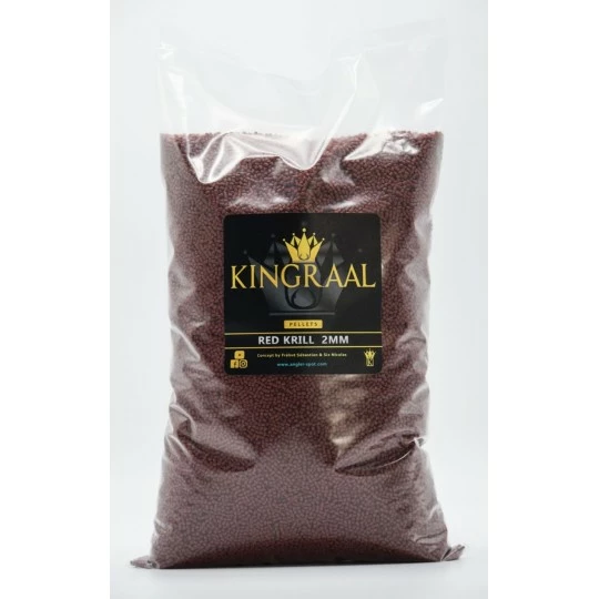 KINGRAAL Pellets Red Krill 2mm - 2kg 3 KINGRAAL Pellets Red Krill 2mm - 2kg - Afbeelding 3
