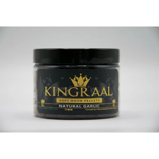KINGRAAL Soft Hook Pellet 6mm Natural Garlic 100gr 2 KINGRAAL Soft Hook Pellet 6mm Natural Garlic 100gr - Afbeelding 2