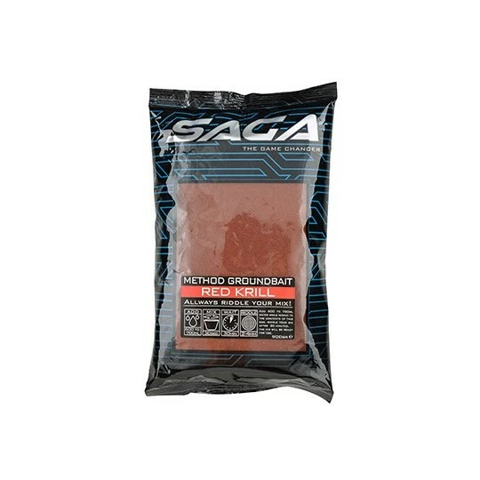 SPRO SAGA Method Groundbait Red Krill / 900gr 1 SPRO SAGA Method Groundbait Red Krill / 900gr