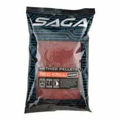 SPRO SAGA Method Micro Pellets Red Krill / 700gr -Aas en Voer Winkel spro saga method micro pellets red krill 700gr 8982 002 pellets 1